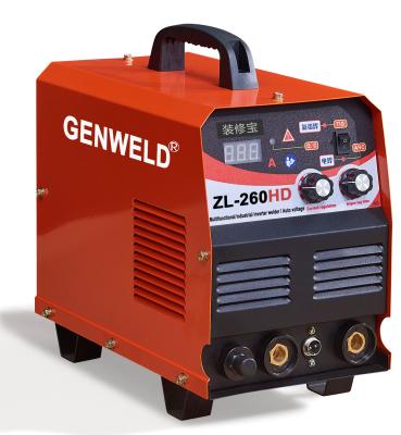 Китай GENWELD ZL-260HD   Многофункциональный портативный промышленный полный сварочный аппарат Netcom продается