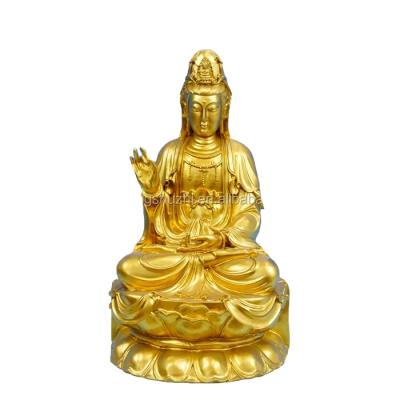 China Other Resin Goddess Guanyin Figurines Religious Buddha Statue for sale