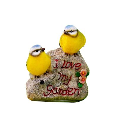 China China Hot Selling Resin Bird Figurines Artificial Birds For Decoration for sale