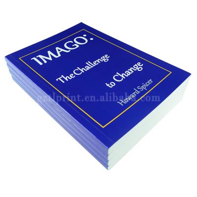 China paper & Professional cardboard book printing factory low price paperback novel book softcover printing for sale