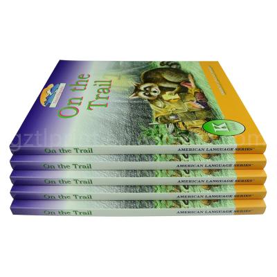 China paper & Custom Cardboard Book Printing Student Text Book Printing Service Children's Book Printing for sale