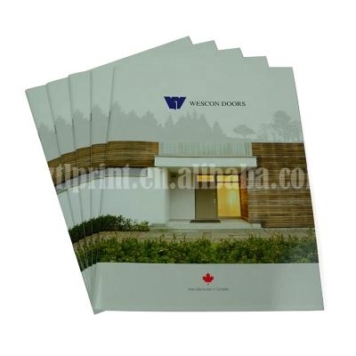 China paper & Beautiful Cardboard Color Printing Landscape Booklet Low Price China Factory Saddle Stitch Booklet Printing for sale