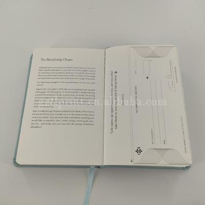 China paper & High Quality PU Leather Cardboard Journal Printing In China Printing Factory for sale