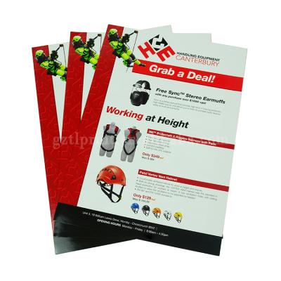 China paper & Cardboard Factory Price New Design Full Color Leaflet Printing With Gloss Lamination for sale