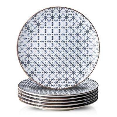 China Sustainable Fine Quality Dinnerware Cheap Bulk Dinner Plates Luxury Ceramic Dinner Plates for sale