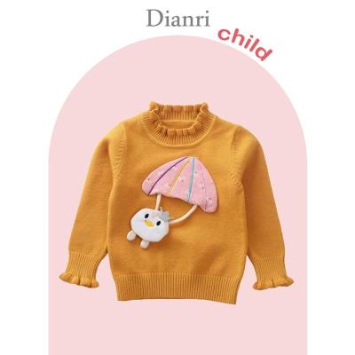 China Cute Infant Stylish Sweater Sweater Cartoon Baby Clog Bun Cuff Anti-Shrink Collar For Kids for sale