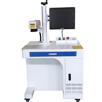 China 2021 Star Marking Machine Fiber Laser Marking Machine 20w 30w 50w Desktop Stretch Removal Marking Machine for sale