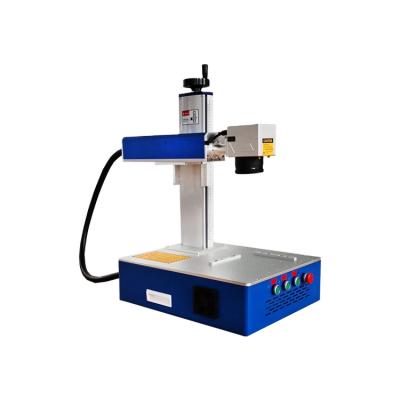 China Laser marking portable mini fiber laser marker 20W 30W 50W laser marking machine qr code laser marking engraving machine for sale