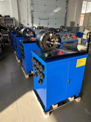 China Highly Efficient Rubber Hose Crimping Machine 600T Crimping Force 220v/240v/380v/415v en venta