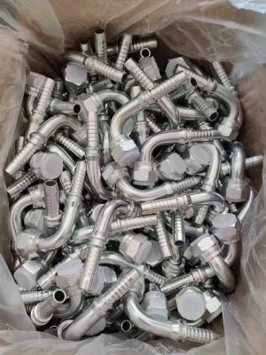 China Verschiedene Rohstoffe 00400 Edelstahl Hydraulikschlauchbefestigungen Kupfer Messing Hydraulikschlauch Ferrule Schlauch Enden zu verkaufen