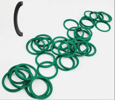 China 30N/mm FFKM DIN 3869 ED-RING 21 Olie- en gasveld afdichtingsrubber O-ringen Zwarte kleur Te koop