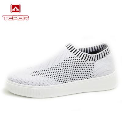 China Ankle OEM Brand High Lady Anti-slippery White Sneaker Shoe for sale