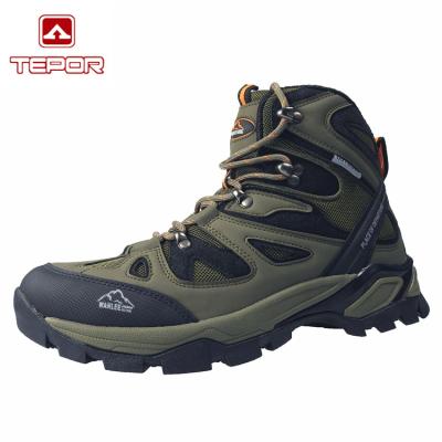 China Wholesale High Quality Fabric Hike Boots For Men, Custom Made High Top Hunting Boots for sale