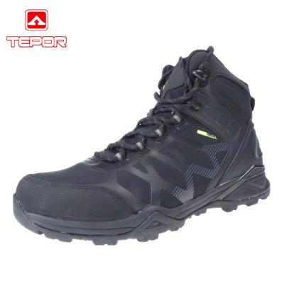 China Wholesale high quality waterproof fabric safty shoes for men, OEM high top woodland shoes men for sale