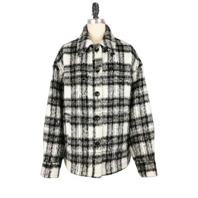 China high quality Anti-wrinkle durable using various control shirt padded coat ladies coats and jackets for sale