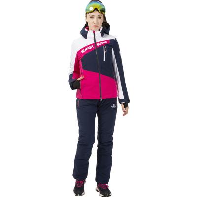 China Custom Brand Women's Ski Snowsuit High Quality Outdoor Polyester Winter Snowsuit Ski Women QUICK DRY for sale