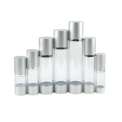 China Cosmetic AS 15ml 20ml 30ml 50ml 80ml 100ml 120ml Plastic Water Pump Bottles For Skin Care Packaging for sale