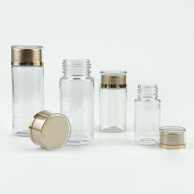 China Medicine Ready To Ship Clear 30g Pills PET Pharmaceutical Plastic Bottle Cap Bottles With Screw Cap for sale