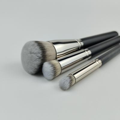 China Angular Blush Private Label 3pcs Cosmetic Concealer Brush Makeup Loose Powder Brush Tools for sale