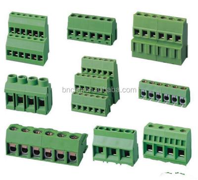 China 0.5) Brass PCB Terminal Block PCB Mount Screw Terminal (3.5/1.81mm) Manufacturers for sale