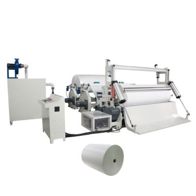 China Virgin / Recycle Jumbo Roll Jumbo Towel Paper Roll Slitting Cutting Machine for sale