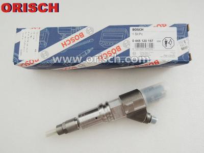 China BOSCH ORIGINAL AND NEW COMMON RAIL INJECTOR 0445120157 FOR SAIC-IVECO 504255185,504255185 for sale