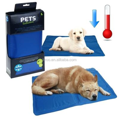 China Sustainable Pet Cooling Mat Cold Pad For Cats And Dogs , Dog Cooling Pad for sale