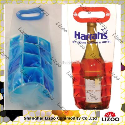 China Nature Ice Moisture Proof Freeze Coolers Plastic Ice Pack For Whiskey for sale