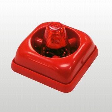 China Alarm Siren Electronic Fire Bell Featuring with Strobe LED Alarm Siren Electronic Fire Bel for sale