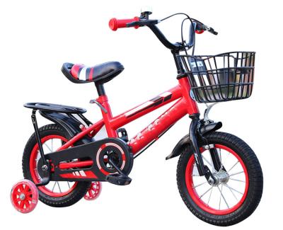 China Steel Kids Bike Training Wheels Handbrake Girls Bike Coaster Brake Kids Bike for sale