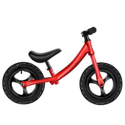 China 360 Degree Rotating Steel Handlebar No Pedals Height Adjustable Bicycle Riding Walking Learning Toddler Scooter Kids Balance Bike for sale