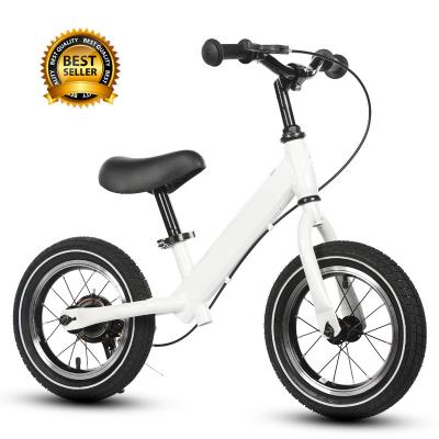 China Steel Kids Bike No Push 12inch 14inch Kid's Carbon Balance Bike No Pedal Kids Baby Toddler Kids For 3 Years for sale