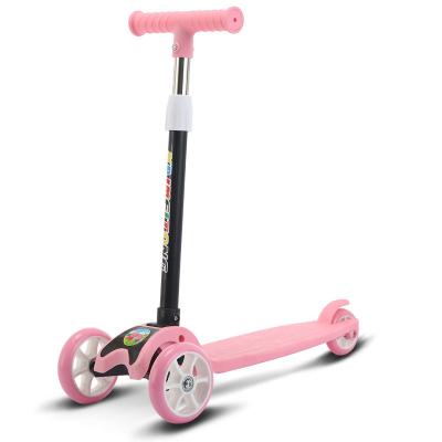 China Steel Adjustable Kick Scooter 3 Wheels Outdoor Sport Toys Bike Food Scooter for sale