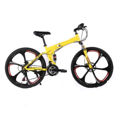 China popular cheap full suspension mountain bike mtb folding bike 26 inch mountainbike for sale