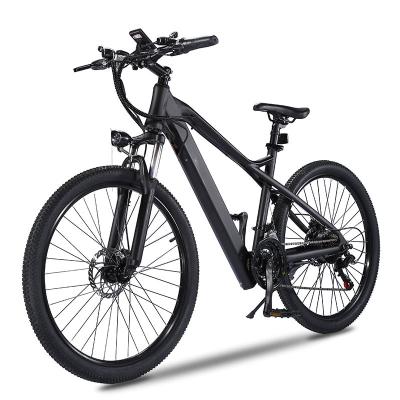 China Aluminum Alloy 48V/7.5Ah 350W 26Inch Fat Tire Electric Bike Steel Powerful Electric Hybrid Bike Bicycle for sale