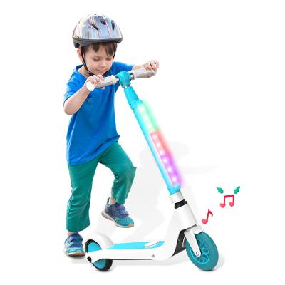 China New Design Height 150W Motor E-scooter 2 Adjustable Wheel Portable 5.5 Inch Electric Scooters For Kids 6-12 for sale