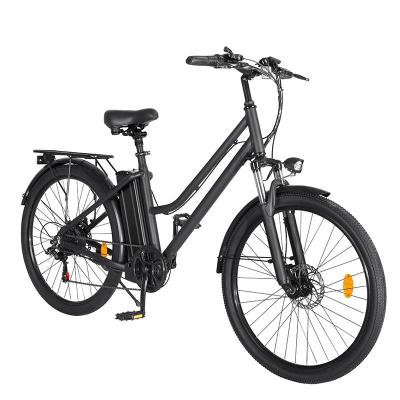 China Aluminum Alloy Long Range 36V 10Ah 26 Inch Fat Bike Electric Hybrid E Bike Cycle Electric Bicycle for sale