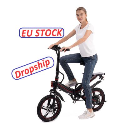 China Wholesale 16Inch Adult Electric Motorcycle City City Folding Ebike Bike Bicicleta Electrica Folding Electric Bicycle for sale