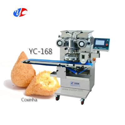 China food & Automatic beverage factory Yucheng machinery machine making coxinha used coxinha encrusting machine for sale