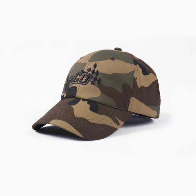 China 6 Panel Embroidery Fitted JOINT Logo Sports Camo Camouflage Baseball Caps High Quality Custom Hats Gorras for sale