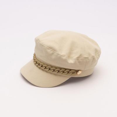 China JOINT Wholesale Plain Multi Panel Vintage Army Cap Military Hat For Female for sale