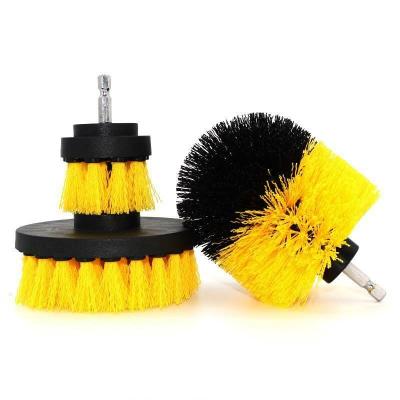 China Echo Friendly Car Brush Power Brush Drill Detailing Cleaning Kit with Removable Long-reach Extension for sale