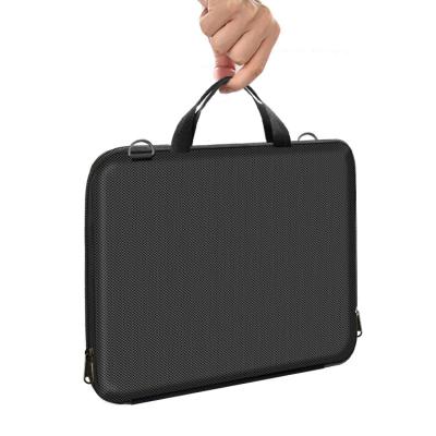 China Non-Toxic Affordable Waterproof EVA Hard Shell Unit Price Laptop Sleeve Protective Bag With Handle for sale