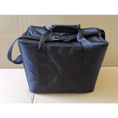 China Fashion manufacturer design custom production nylon polyester tote handbag for make up for sale