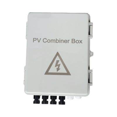 China Solar System 500V 1000V PV DC Solar Panel Combiner Box 4 String Cx-scb-04s for sale