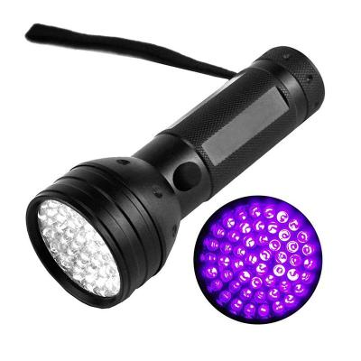 China New Convenient Outdoor Lighting With IP67 Waterproof Portable Purple Light Charging Flashlight for sale