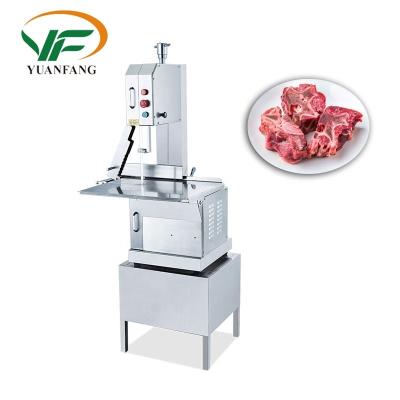 China Commercial Canner 1500W Stainless Steel Meat Fish Chicken Meat Bone Frozen Cutter Saw Machine for sale