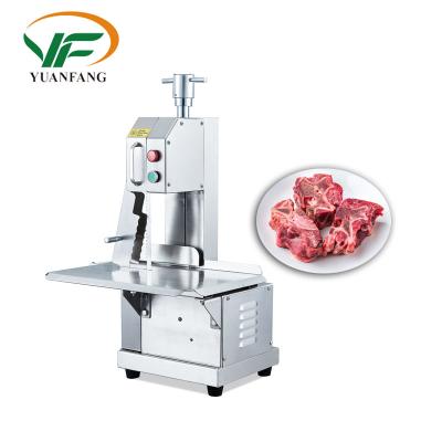 China Commercial Frozen Canner 120A Stainless Steel Meat Fish Chicken Meat Cutter Bone Saw Machine for sale