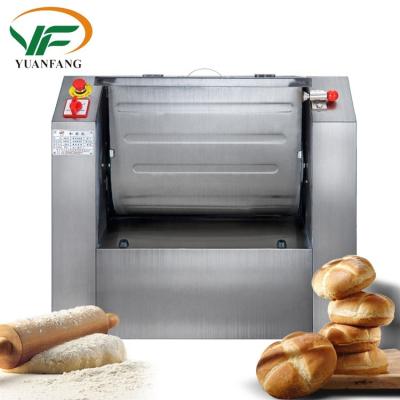 China Luxury Horizontal Commercial Flour Mixer Commercial Supply 15KG Bread Dough Mixer Machine Pizza Dough Kneader Kneader for sale