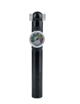 China Economical Hot Selling Recycling Equipment Portable Mini Bicycle Hand Pump with Gauge for sale